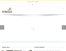 Tablet Screenshot of cvdemeerpoel.nl